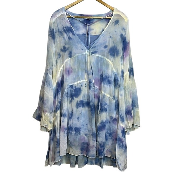 Young Fabulous & Broke Dresses & Skirts - Young Fabulous & Broke Tie Dye dress EUC ‎ Include camisole Oversized flowy fit